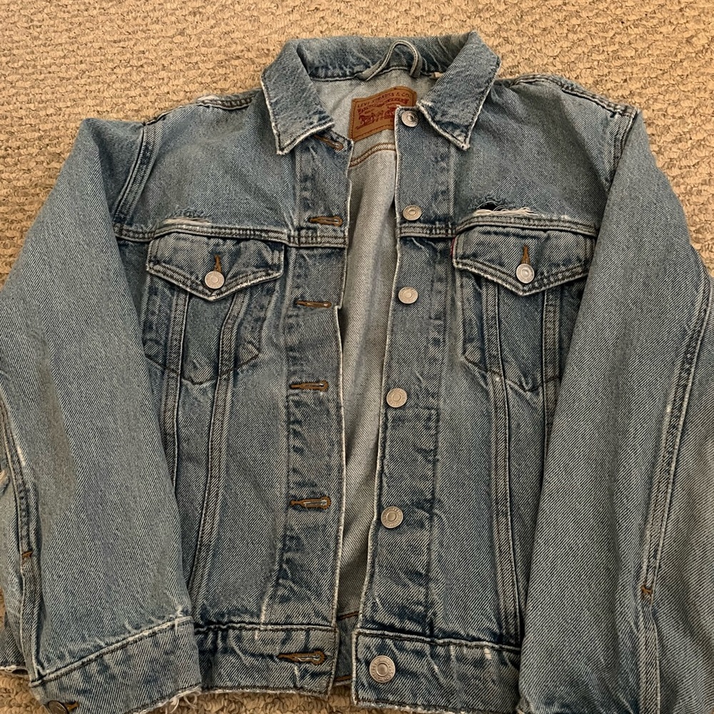 Classic denim jacket 100% cotton